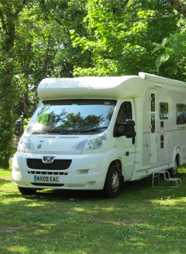 Camping-car pitches