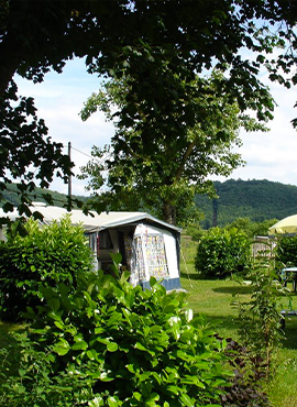 Camping pitches